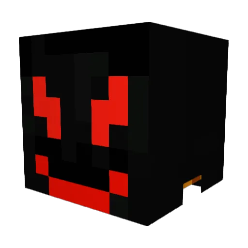 MFoRMiLLeR Minecraft avatar head, 3D render