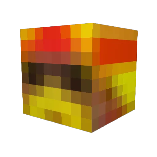 MFthaDON Minecraft avatar head, 3D render
