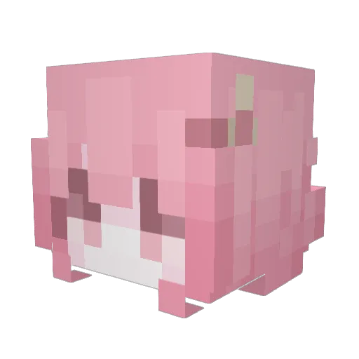 MFwulin1 Minecraft avatar head, 3D render