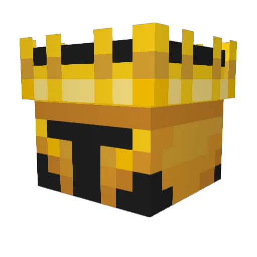 MG0611 Minecraft avatar head, 3D render