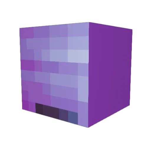MGBloody Minecraft avatar head, 3D render