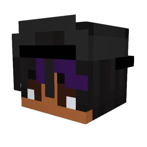 MGCZay Minecraft avatar head, 3D render