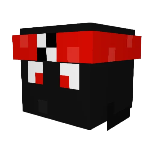 MGNielsen Minecraft avatar head, 3D render