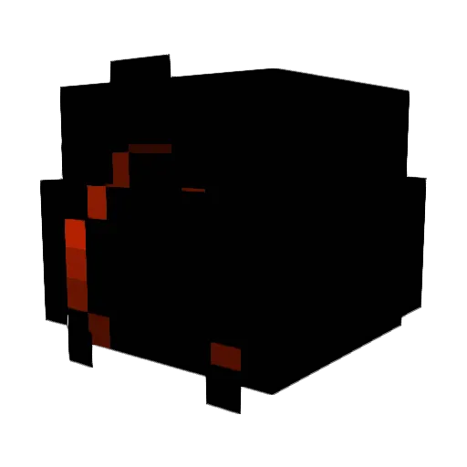 MGoetz Minecraft avatar head, 3D render