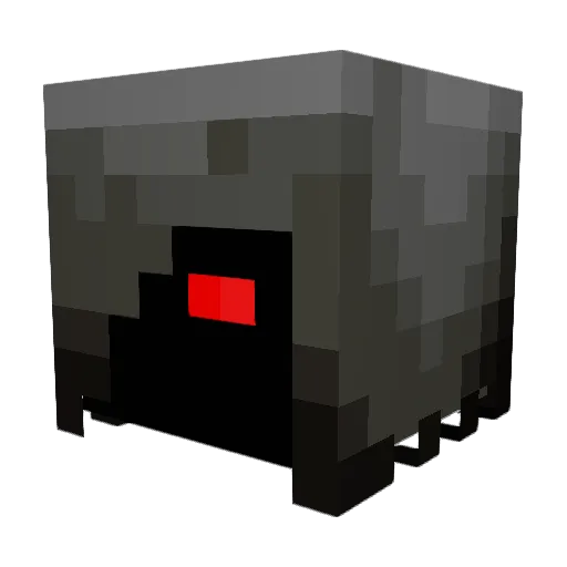 MGxDeci Minecraft avatar head, 3D render