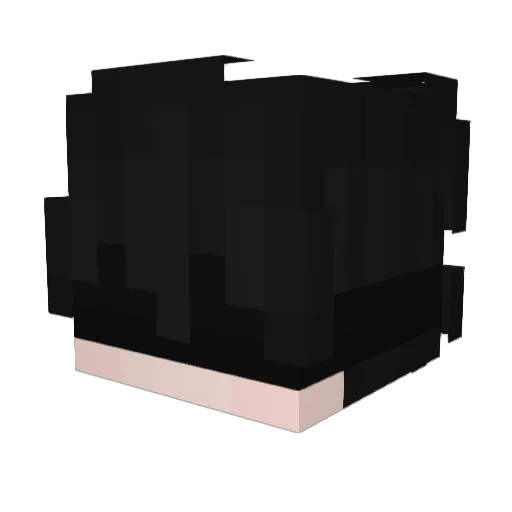 MHDEX Minecraft avatar head, 3D render