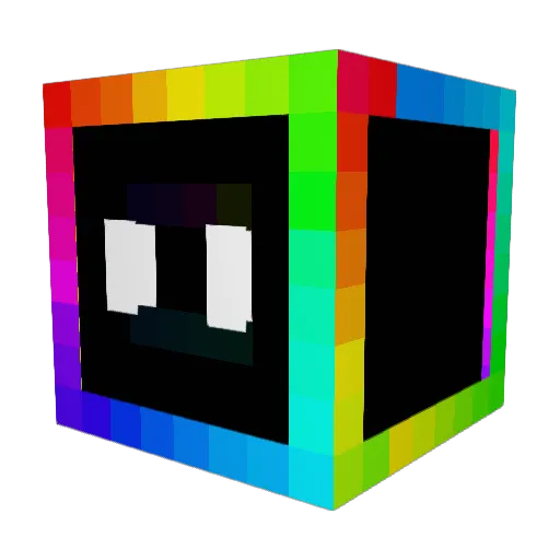MHK_BEDAVA Minecraft avatar head, 3D render