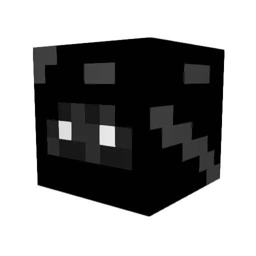 MHWise Minecraft avatar head, 3D render