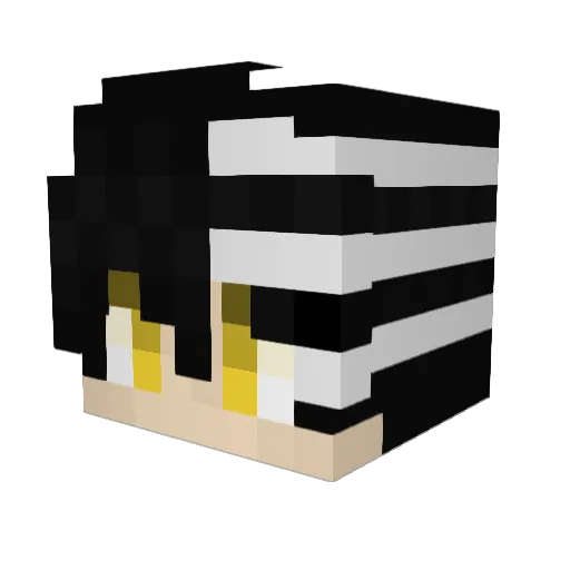 MICKY___ Minecraft avatar head, 3D render