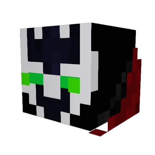 MICWUT Minecraft avatar head, 3D render
