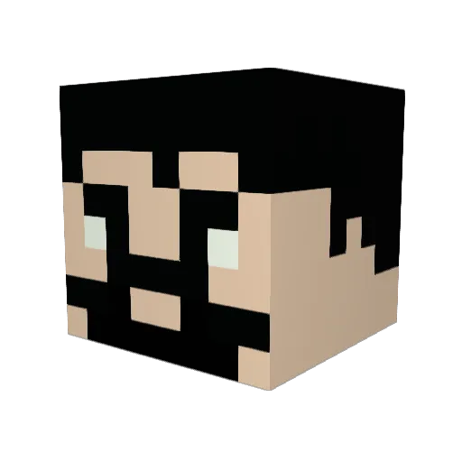 MIIIIINGZ Minecraft avatar head, 3D render