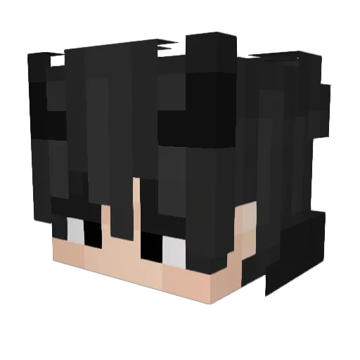 MIKE40148 Minecraft avatar head, 3D render