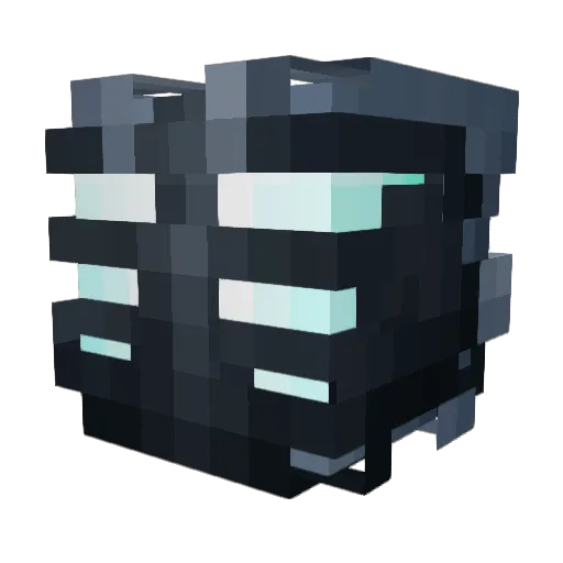 MILLERx25 Minecraft avatar head, 3D render