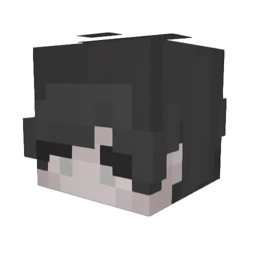 MIMIOSSA Minecraft avatar head, 3D render