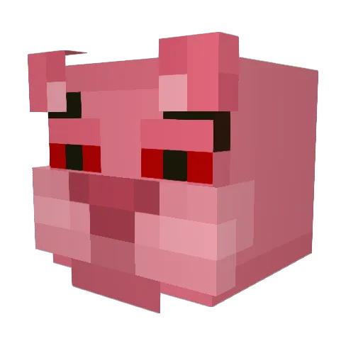 MINAVAGANTE03 Minecraft avatar head, 3D render