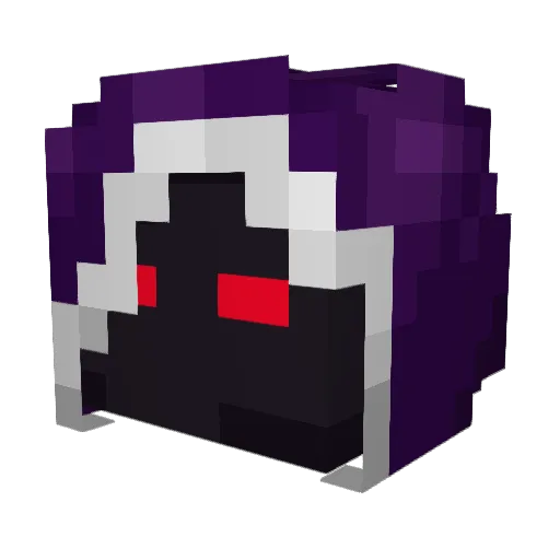 MINERROR Minecraft avatar head, 3D render