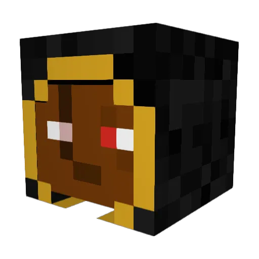 MIREU_Q Minecraft avatar head, 3D render