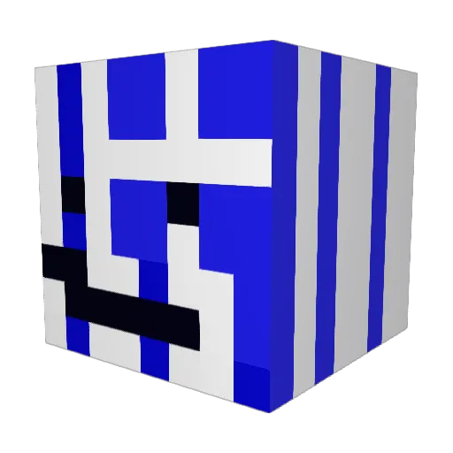 MIRREK78 Minecraft avatar head, 3D render