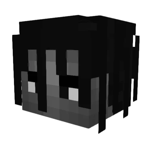 MISOLIS13 Minecraft avatar head, 3D render