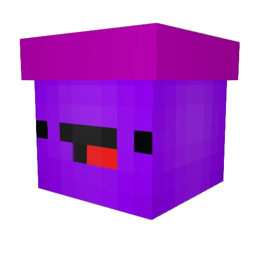 MITAO Minecraft avatar head, 3D render