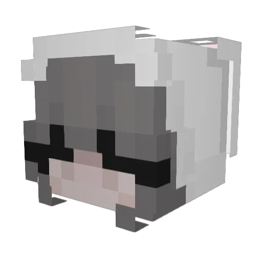 MITOMON87 Minecraft avatar head, 3D render