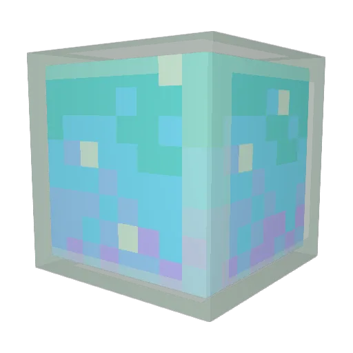 MIVKII Minecraft avatar head, 3D render