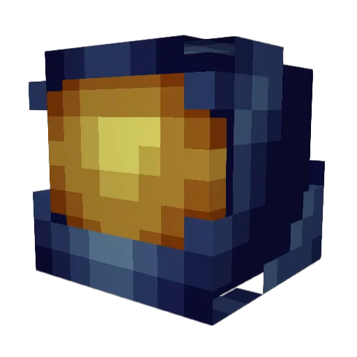 MIXY2002 Minecraft avatar head, 3D render