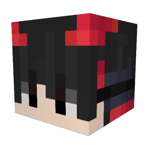 MIYAMOTTO22 Minecraft avatar head, 3D render