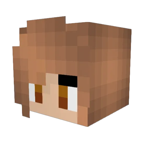 MIntimates Minecraft avatar head, 3D render