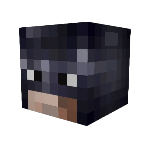 MIster07c Minecraft avatar head, 3D render