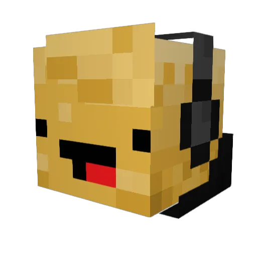 MIsterioGamer1 Minecraft avatar head, 3D render