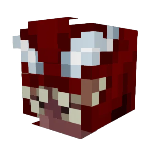 MJBulls Minecraft avatar head, 3D render