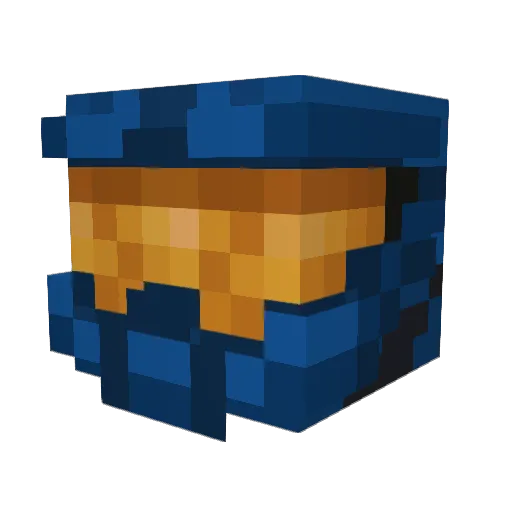MJCABOOSE2451 Minecraft avatar head, 3D render