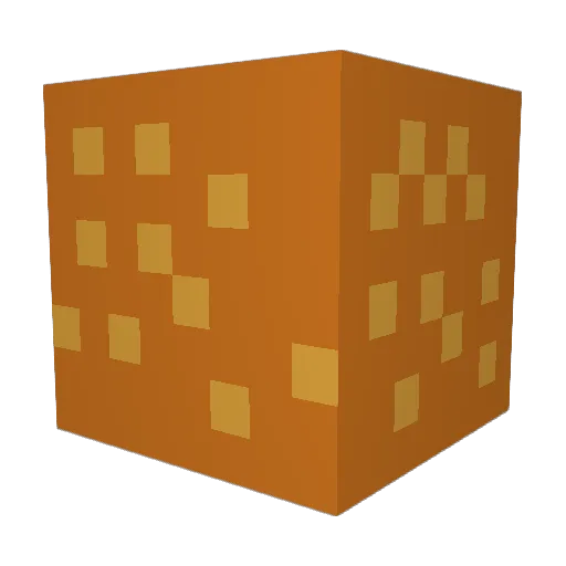 MJEMusic Minecraft avatar head, 3D render