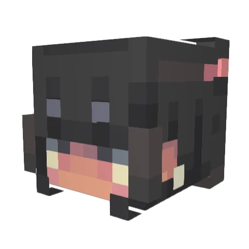 MJ_Wigglesworth Minecraft avatar head, 3D render