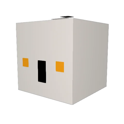 MJmj226 Minecraft avatar head, 3D render