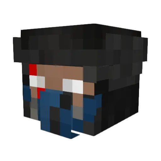 MKing9876 Minecraft avatar head, 3D render