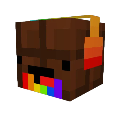 MLGEric Minecraft avatar head, 3D render