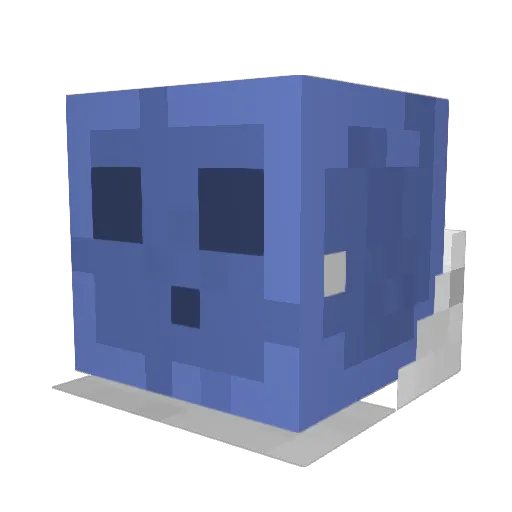 MLGGamers72 Minecraft avatar head, 3D render