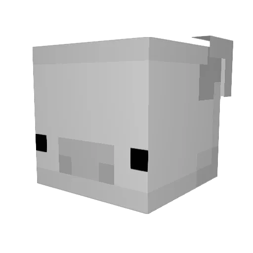 MLGProNootNoot Minecraft avatar head, 3D render