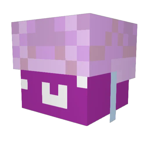 MLGTJ Minecraft avatar head, 3D render