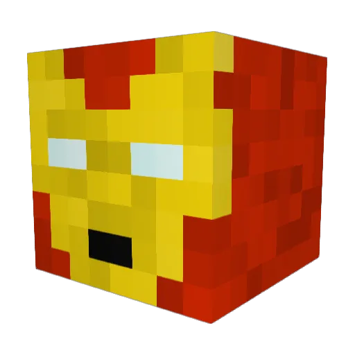 MLGTankjjr Minecraft avatar head, 3D render