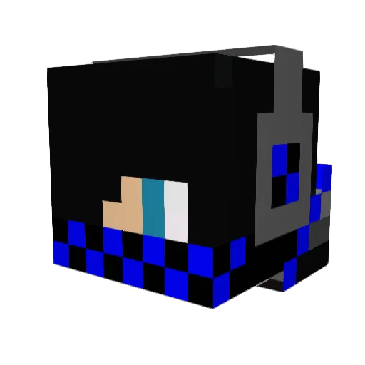 MLG_Boy Minecraft avatar head, 3D render