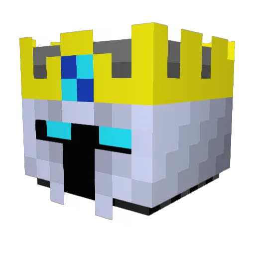 MLG_Jackwagon Minecraft avatar head, 3D render