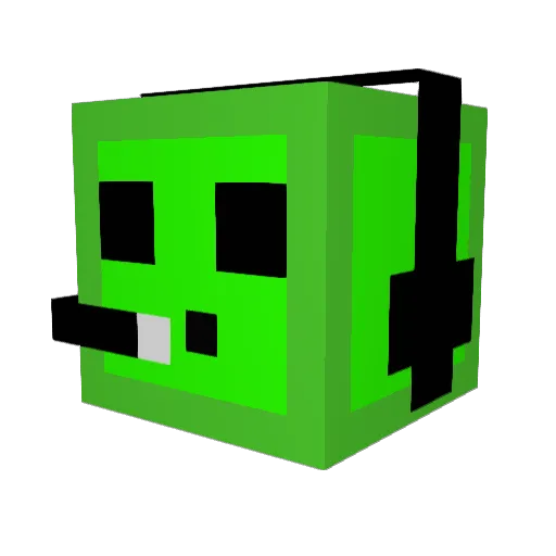 MLG_Pen1s Minecraft avatar head, 3D render