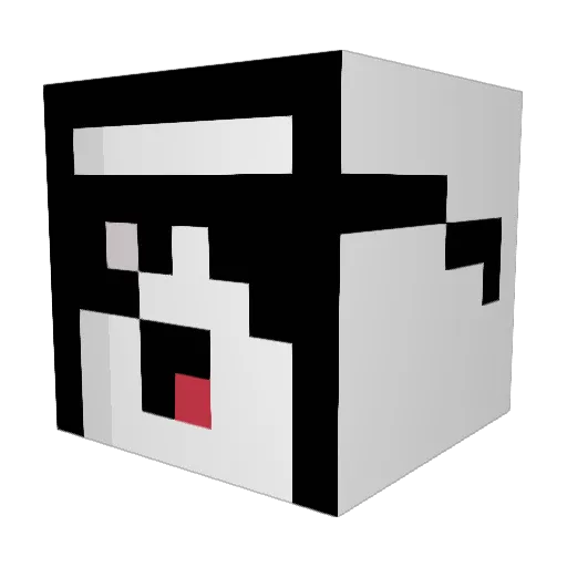 MLG_fridge Minecraft avatar head, 3D render