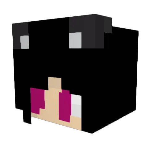 MLGkroz Minecraft avatar head, 3D render