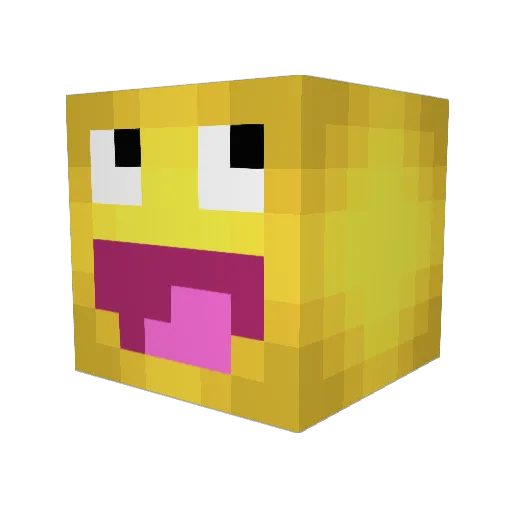 MLN__Magnus Minecraft avatar head, 3D render