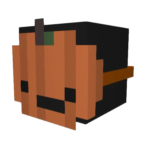 MMCClient Minecraft avatar head, 3D render
