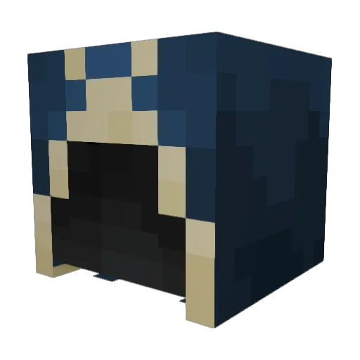 MMClark99 Minecraft avatar head, 3D render